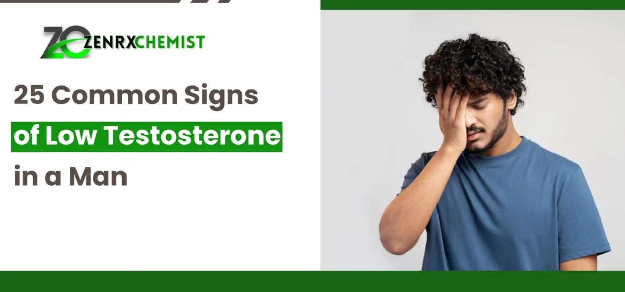 25 common signs of low testosterone in men