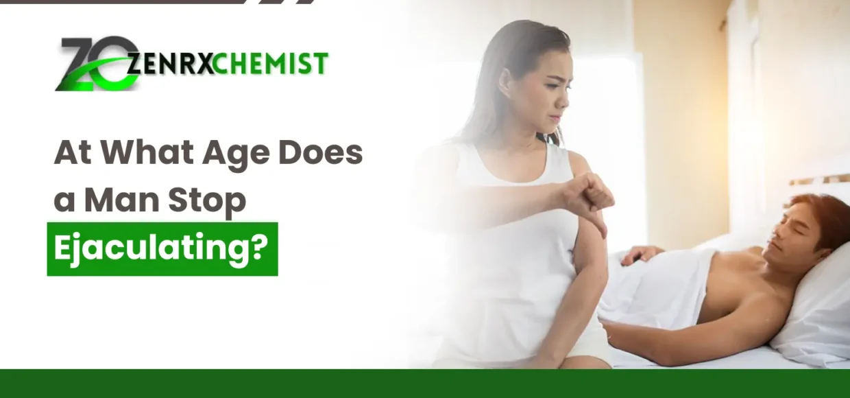 at what age does a man stop ejaculating