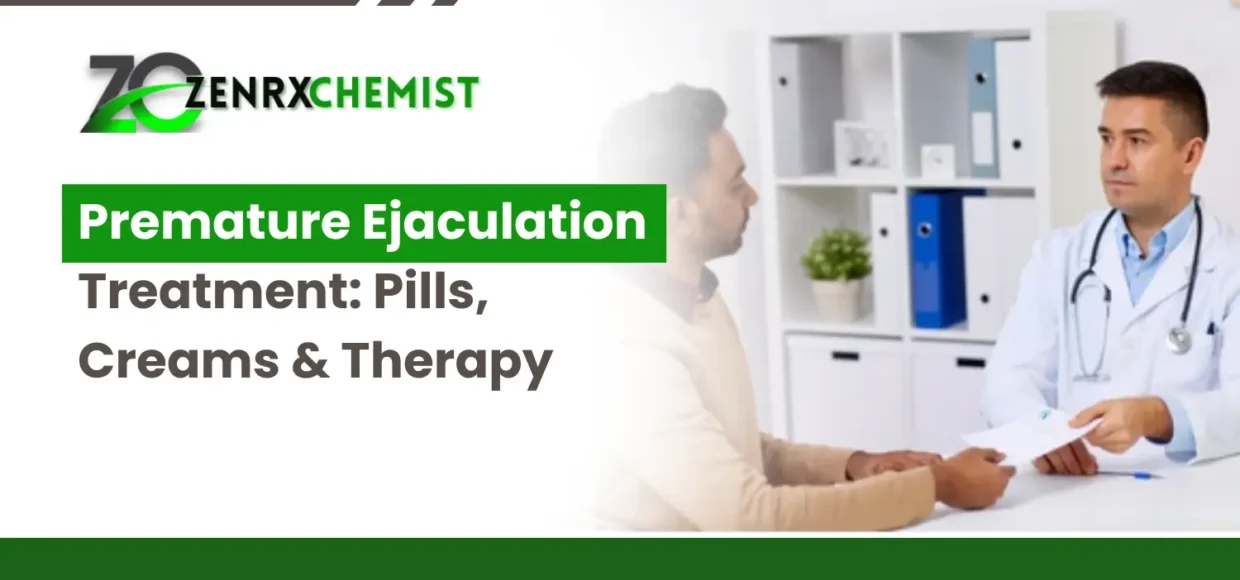 premature ejaculation treatment pills, creams & therapy