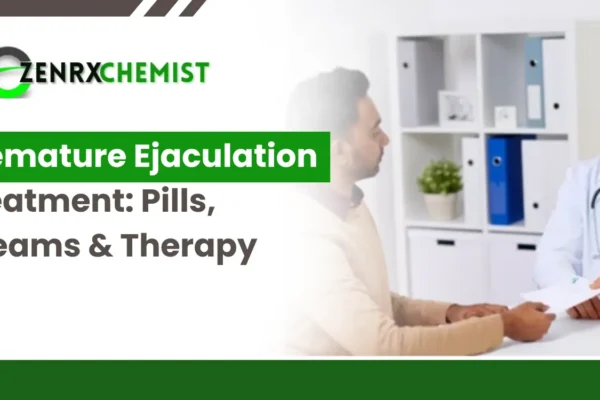 premature ejaculation treatment pills, creams & therapy